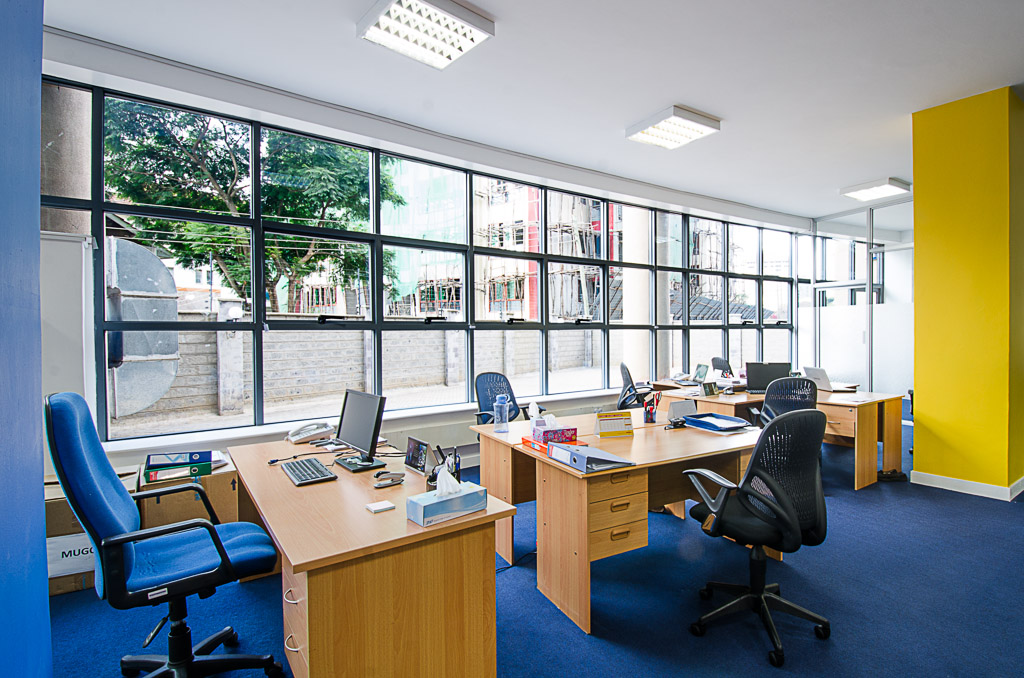 3. Open plan office
