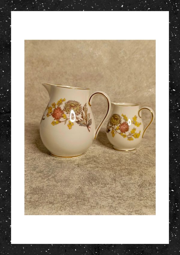 Cream-colored pitchers