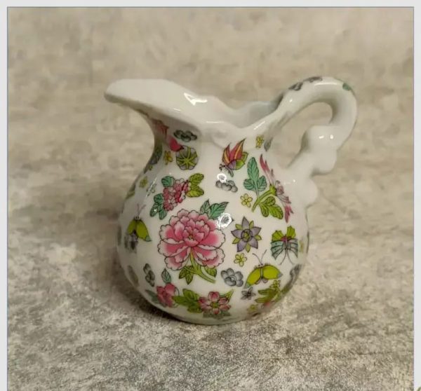 Decorative porcelain pitcher